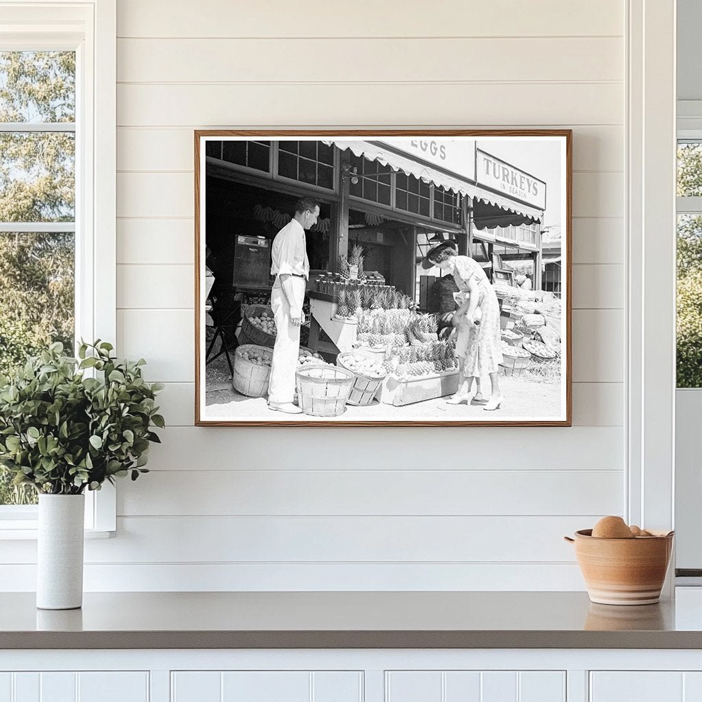 Center Market Washington DC Vintage Photo 1936 - Available at KNOWOL