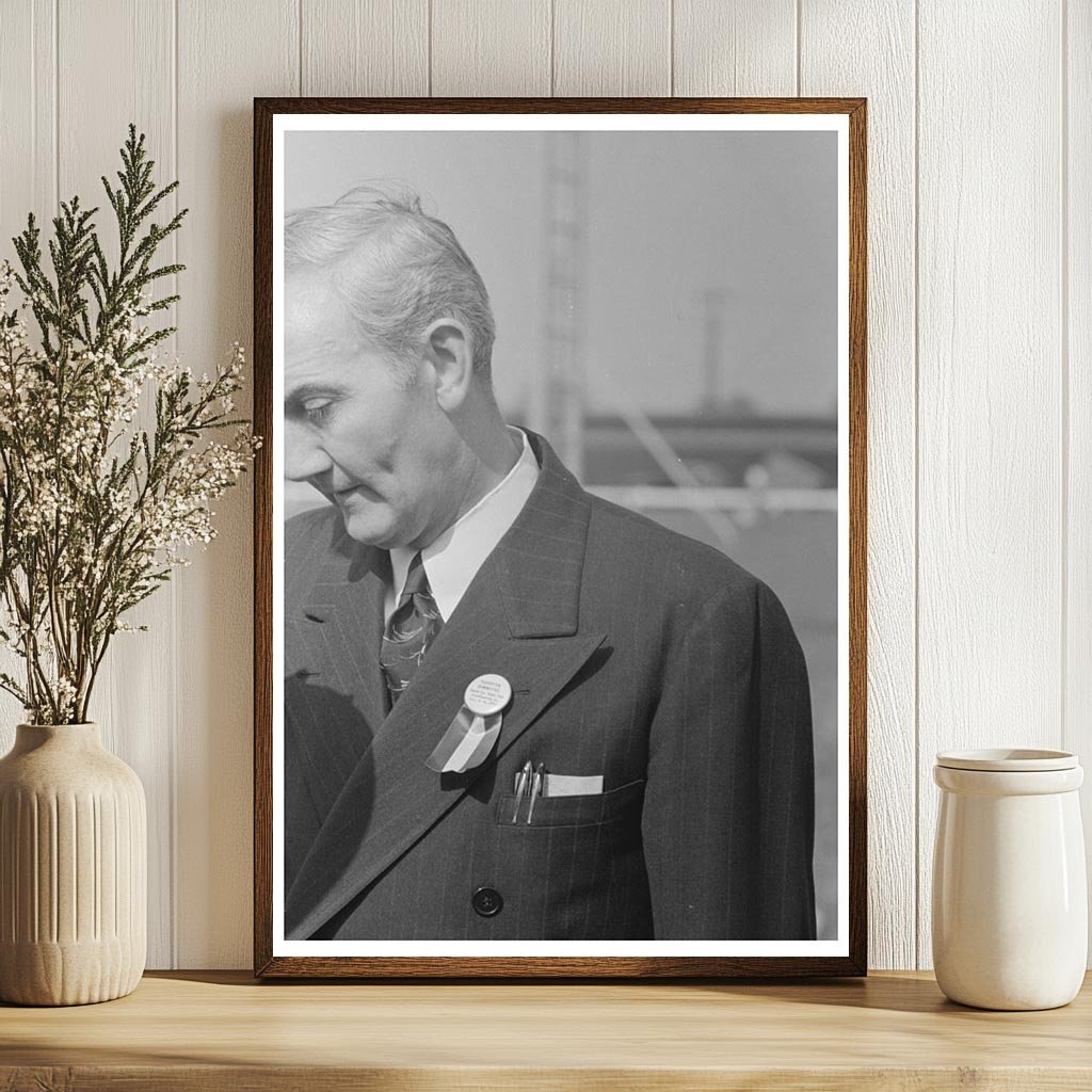 Chaplain Praying at 1938 Louisiana State Fair Opening - Available at KNOWOL