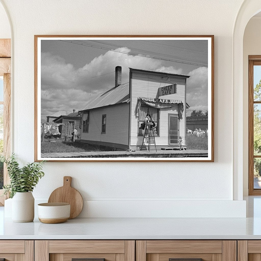 Cheer Cafe Exterior Cook Minnesota August 1937 - Available at KNOWOL