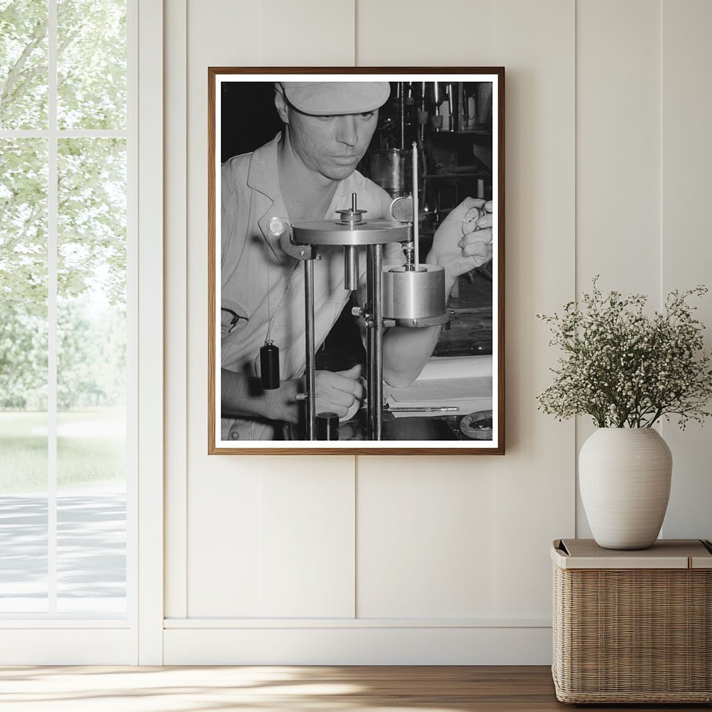 Chemist Tests Sweet Potato Starch Laurel Mississippi 1938 - Available at KNOWOL