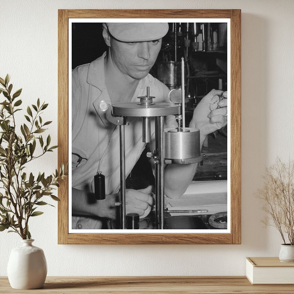 Chemist Tests Sweet Potato Starch Laurel Mississippi 1938 - Available at KNOWOL