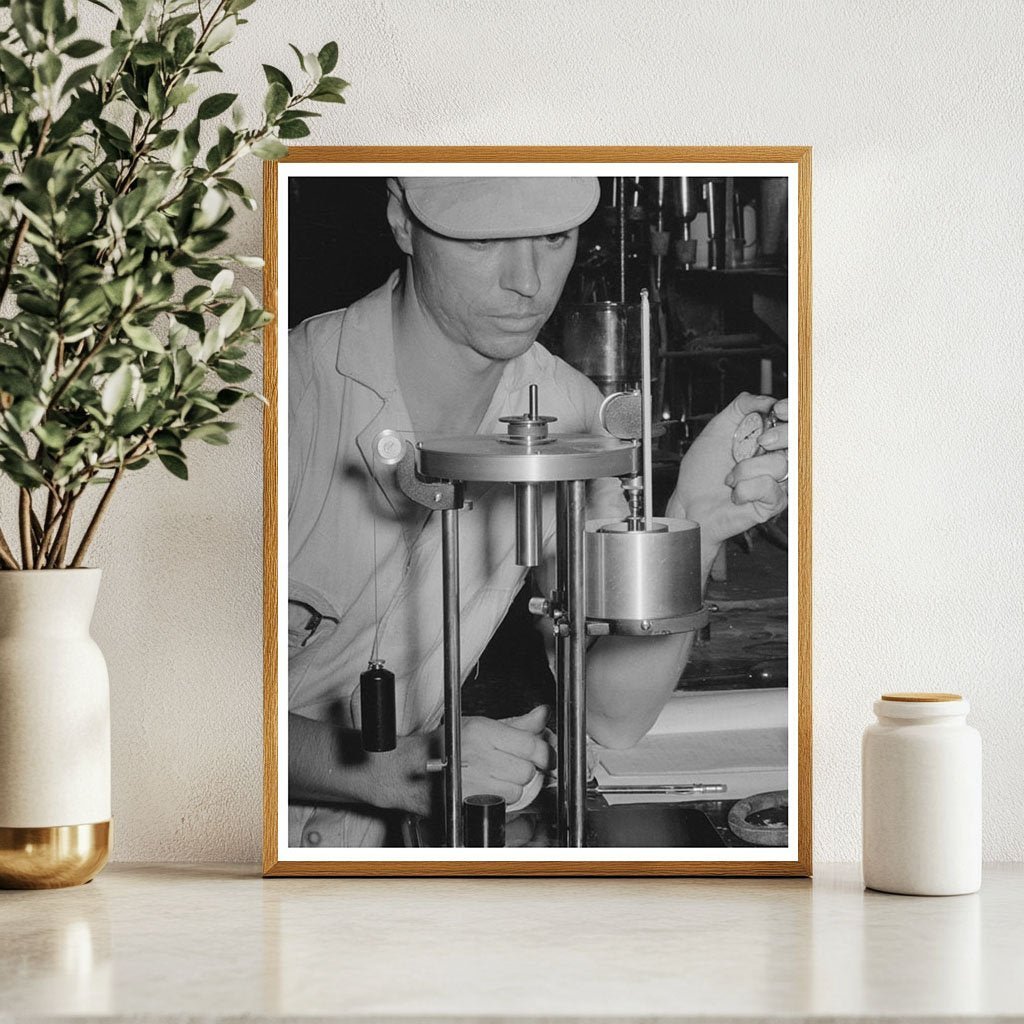 Chemist Tests Sweet Potato Starch Laurel Mississippi 1938 - Available at KNOWOL
