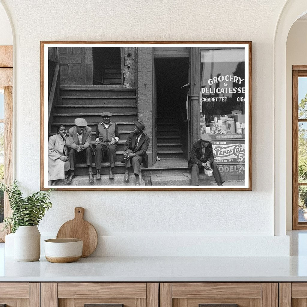 Chicago African American Neighborhood Front Porches 1941 - Available at KNOWOL