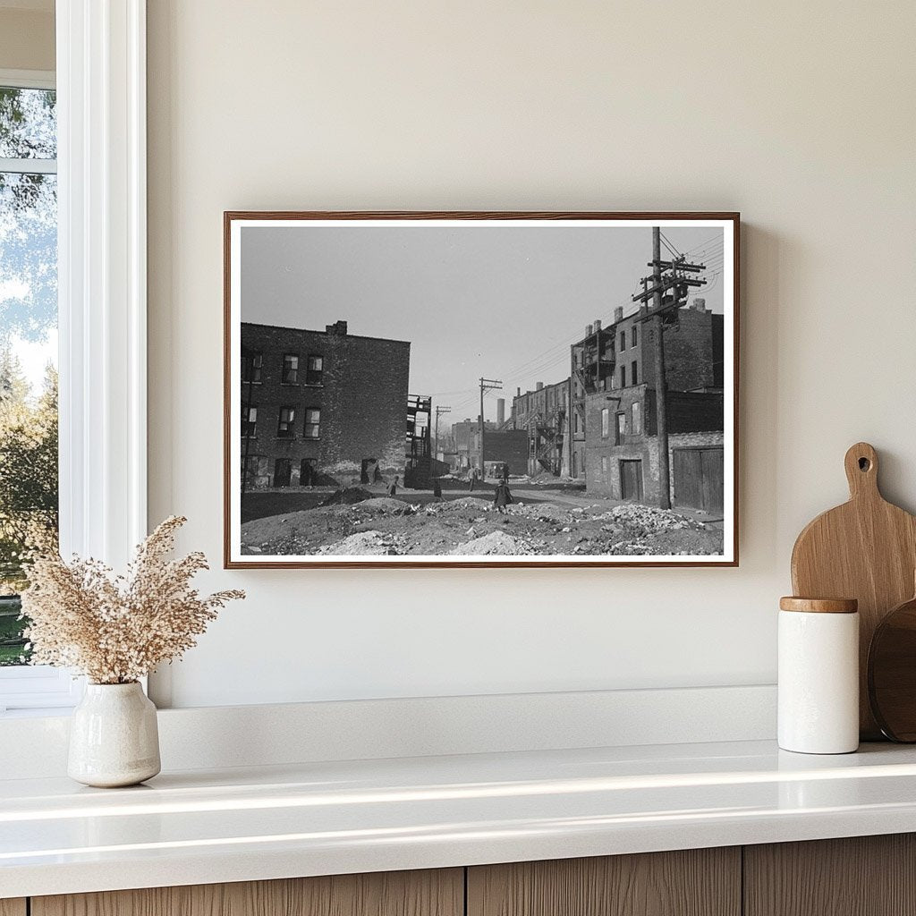 Chicago Residential Area Vacant Lots April 1941 - Available at KNOWOL