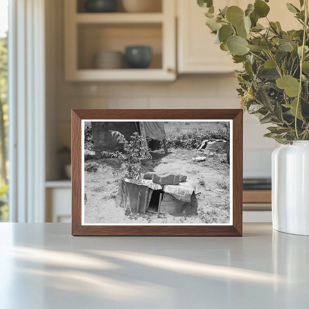 Chicken Coop of Agricultural Laborer Muskogee County 1939 - Available at KNOWOL