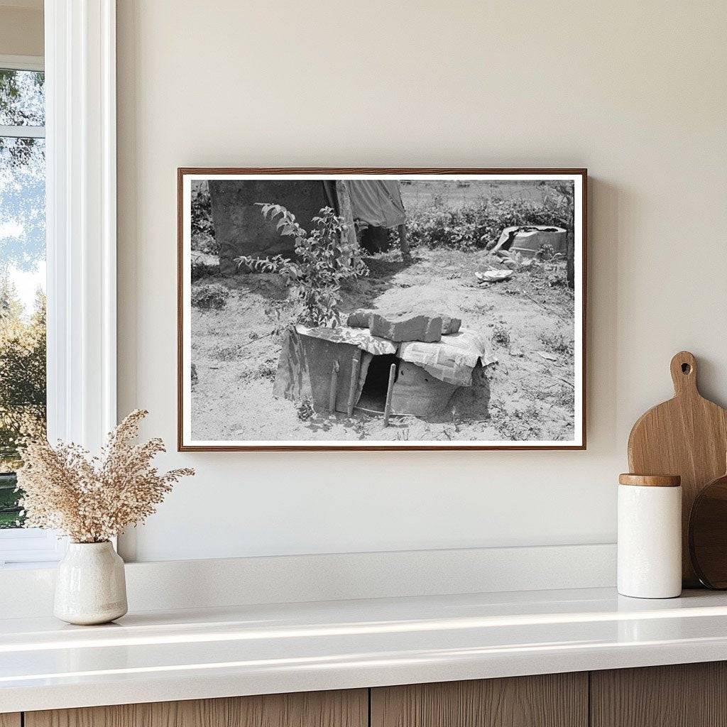 Chicken Coop of Agricultural Laborer Muskogee County 1939 - Available at KNOWOL
