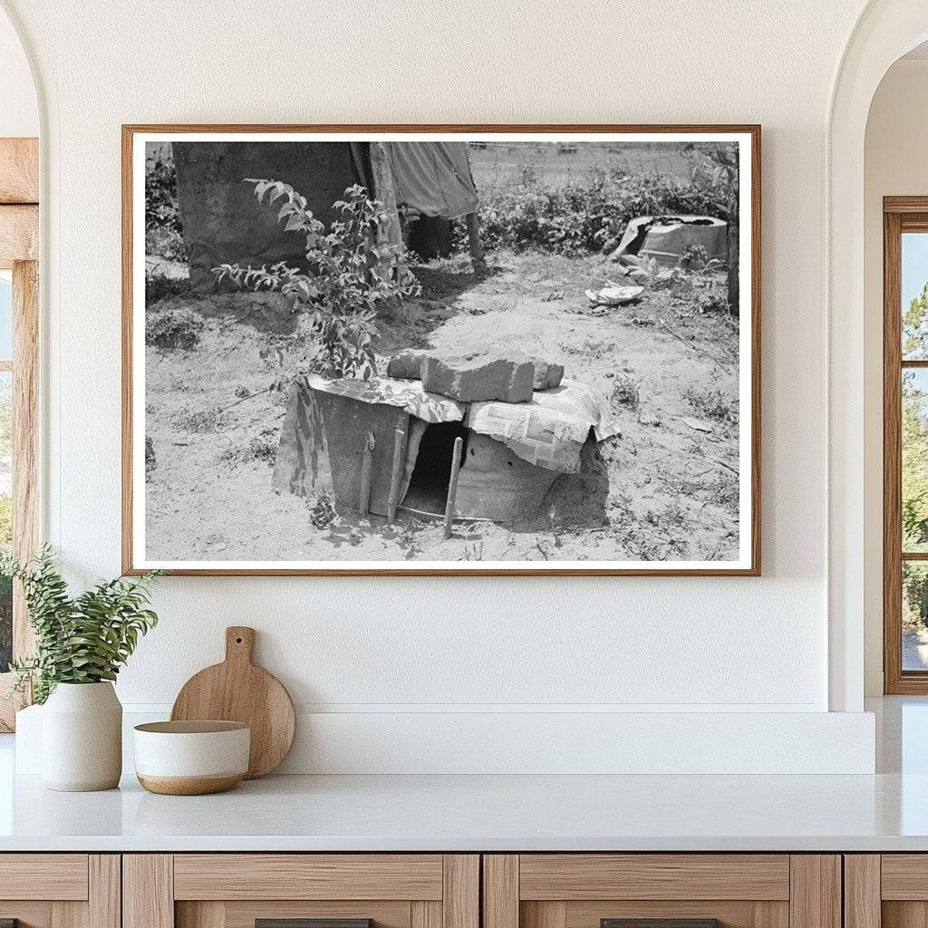 Chicken Coop of Agricultural Laborer Muskogee County 1939 - Available at KNOWOL