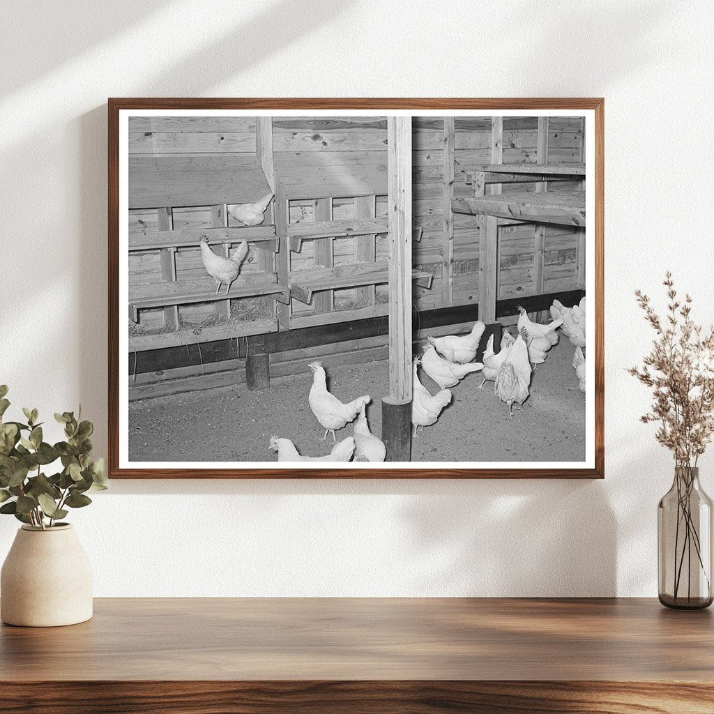 Chicken House at Sabine Farms Marshall Texas 1939 - Available at KNOWOL