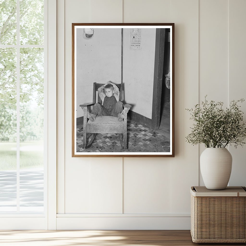 Child in Drought - Affected Area Williston North Dakota 1937 - Available at KNOWOL