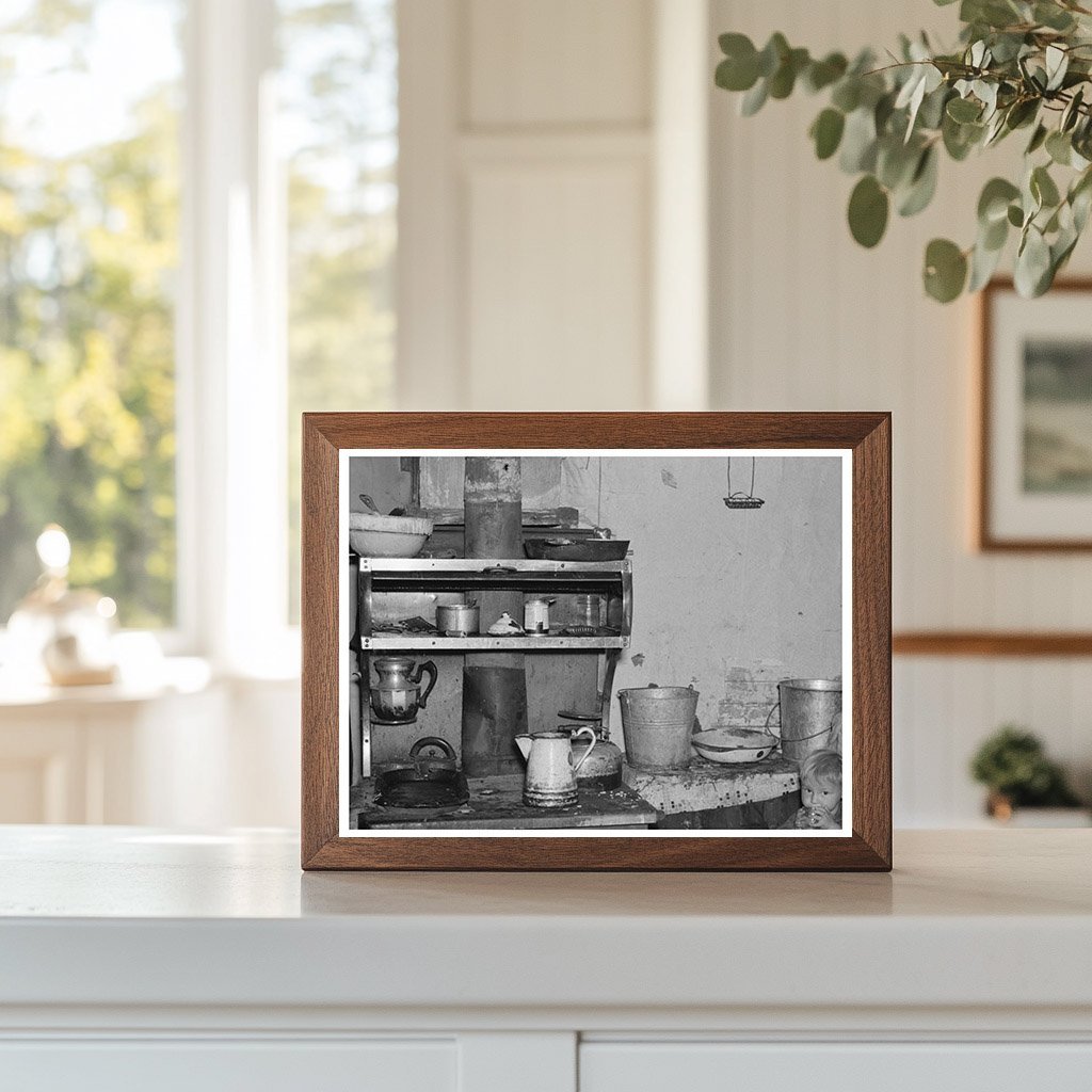 Child in Kitchen Black River Falls Wisconsin June 1937 - Available at KNOWOL