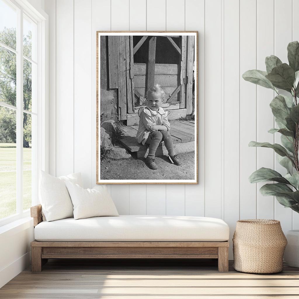 Child of a Cut - Over Farmer Northome Minnesota 1937 - Available at KNOWOL