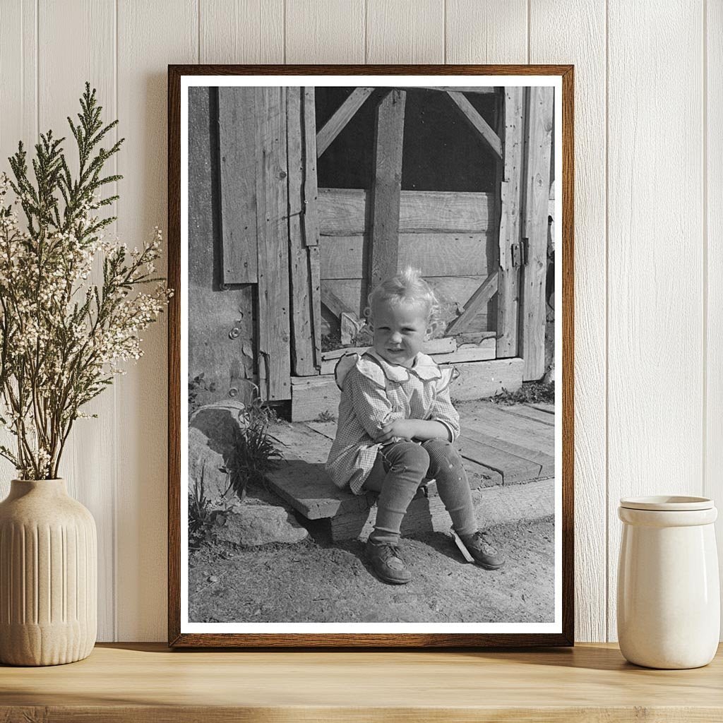 Child of a Cut - Over Farmer Northome Minnesota 1937 - Available at KNOWOL
