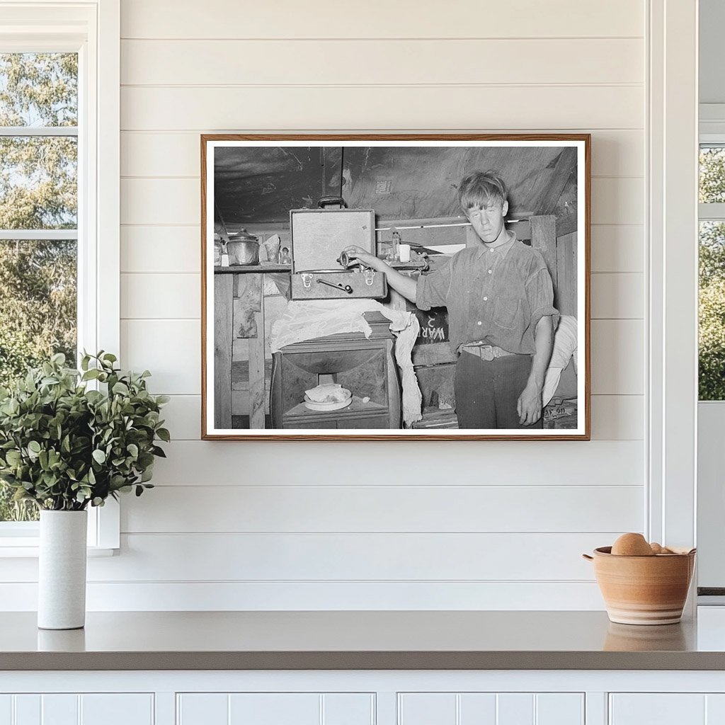 Child of Camp Resident Mays Avenue Oklahoma City 1939 - Available at KNOWOL