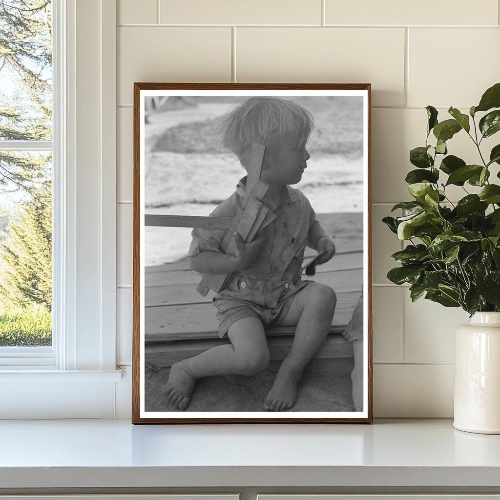 Child of Farmer in Vale - Owyhee Irrigation Project 1941 - Available at KNOWOL