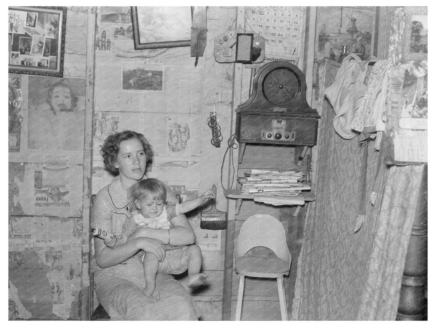 Child of North Dakota Farmer in Drought September 1937 - Available at KNOWOL
