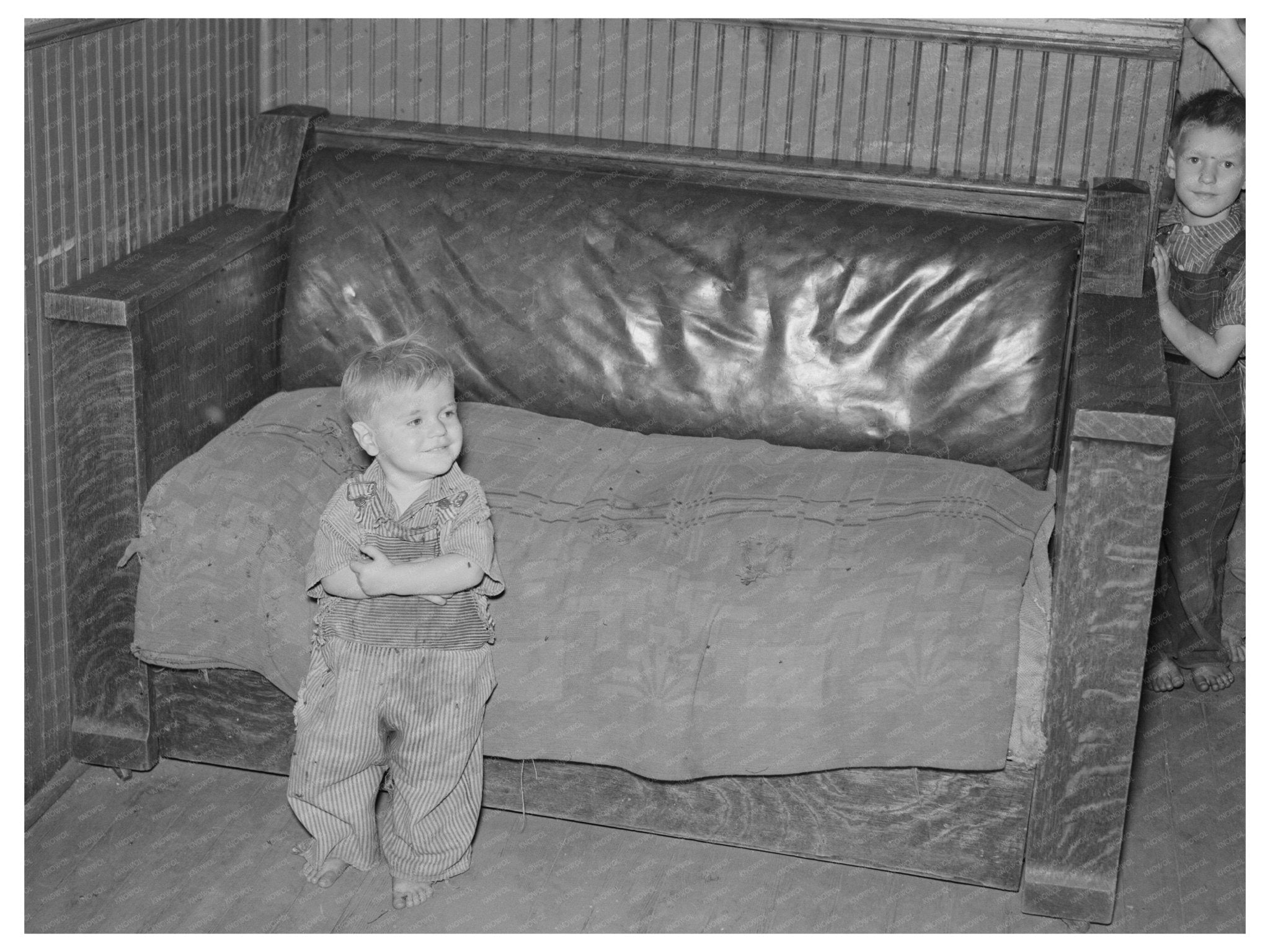 Child of WPA Worker in North Dakota August 1937 - Available at KNOWOL