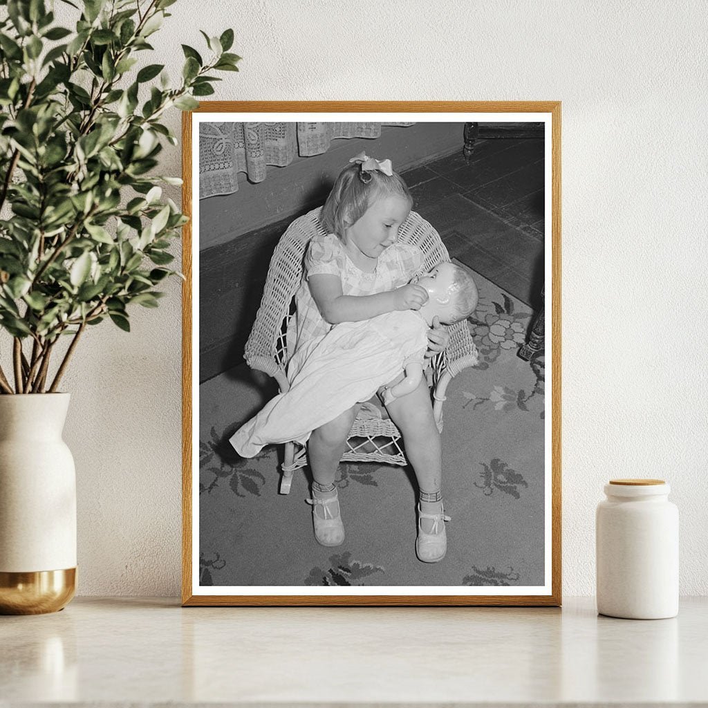 Child Playing in Santa Clara Utah November 1940 - Available at KNOWOL