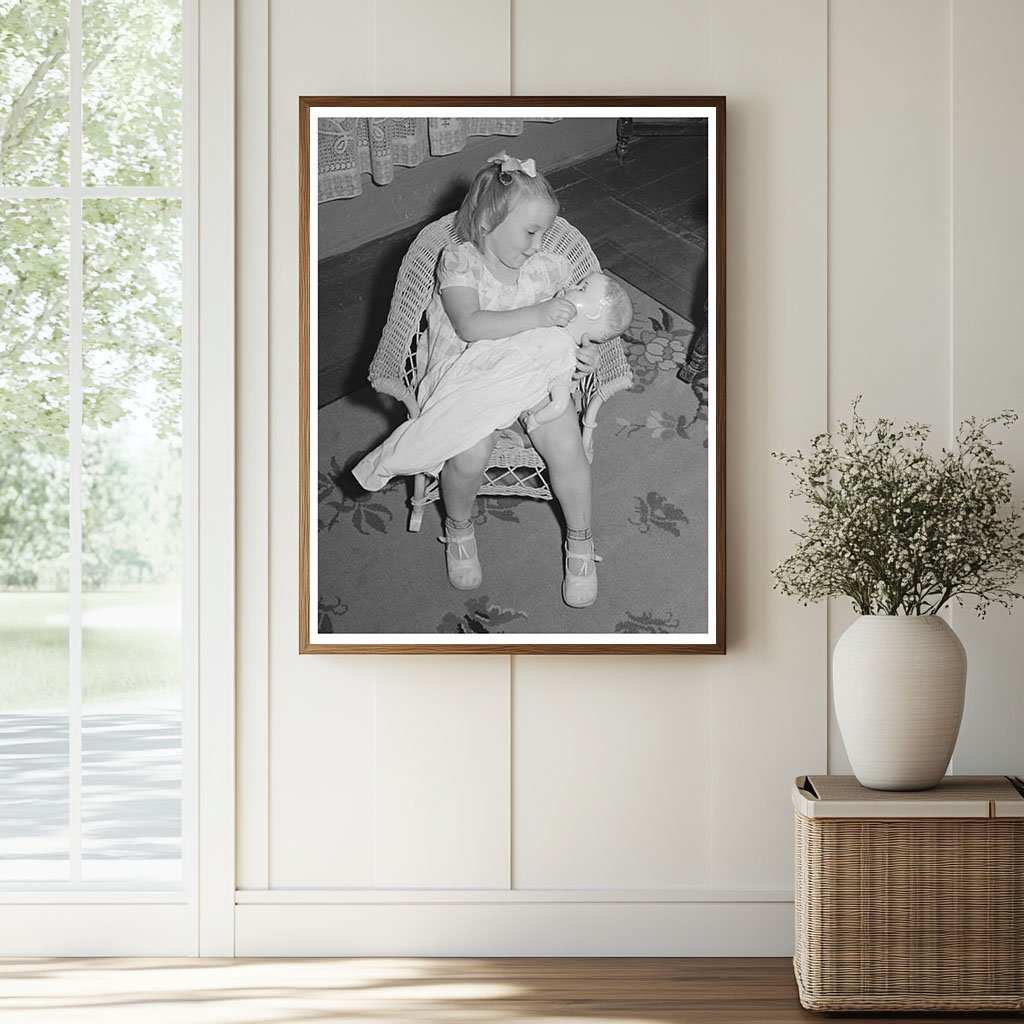 Child Playing in Santa Clara Utah November 1940 - Available at KNOWOL