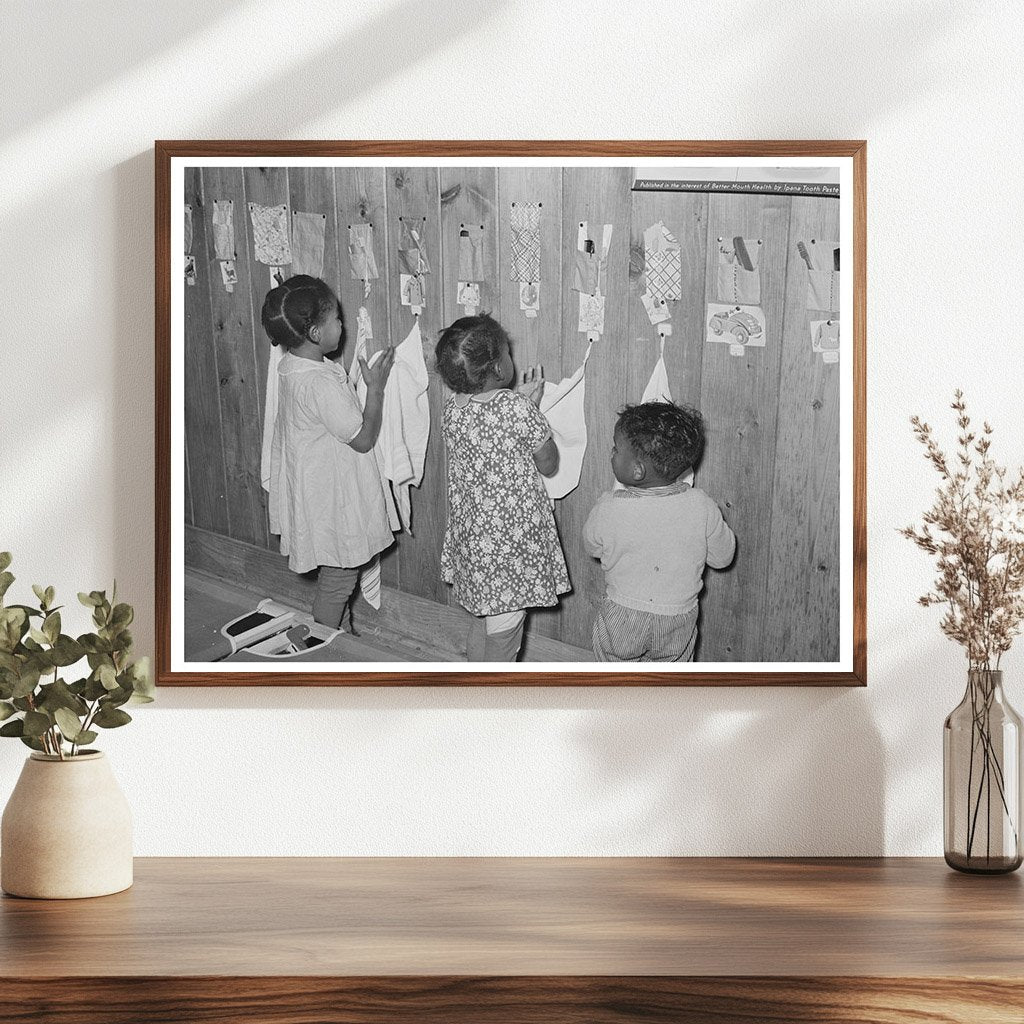 Child Washing Hands at Lakeview Nursery School 1938 - Available at KNOWOL