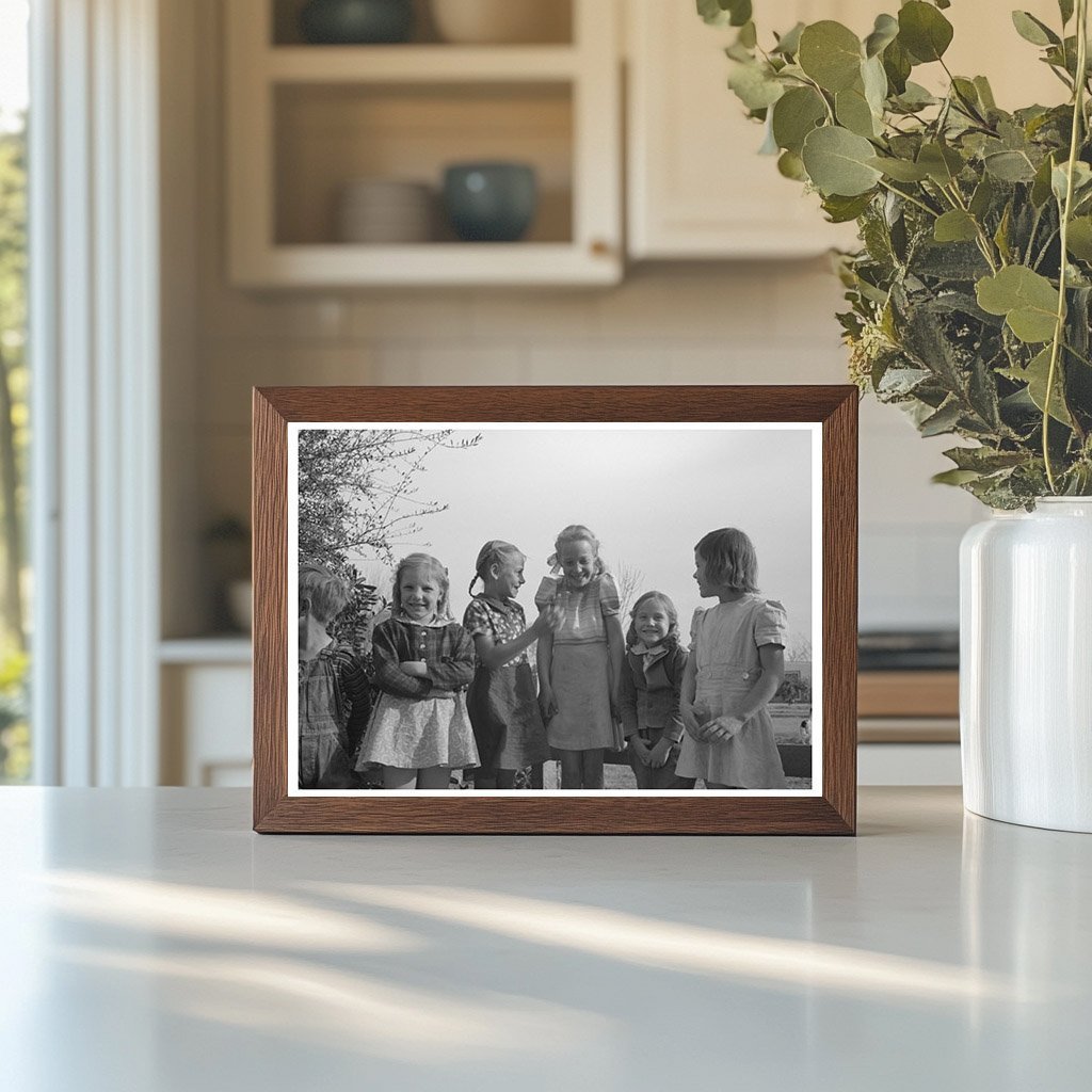 Children at Camelback Farms 1942 FSA Photography - Available at KNOWOL