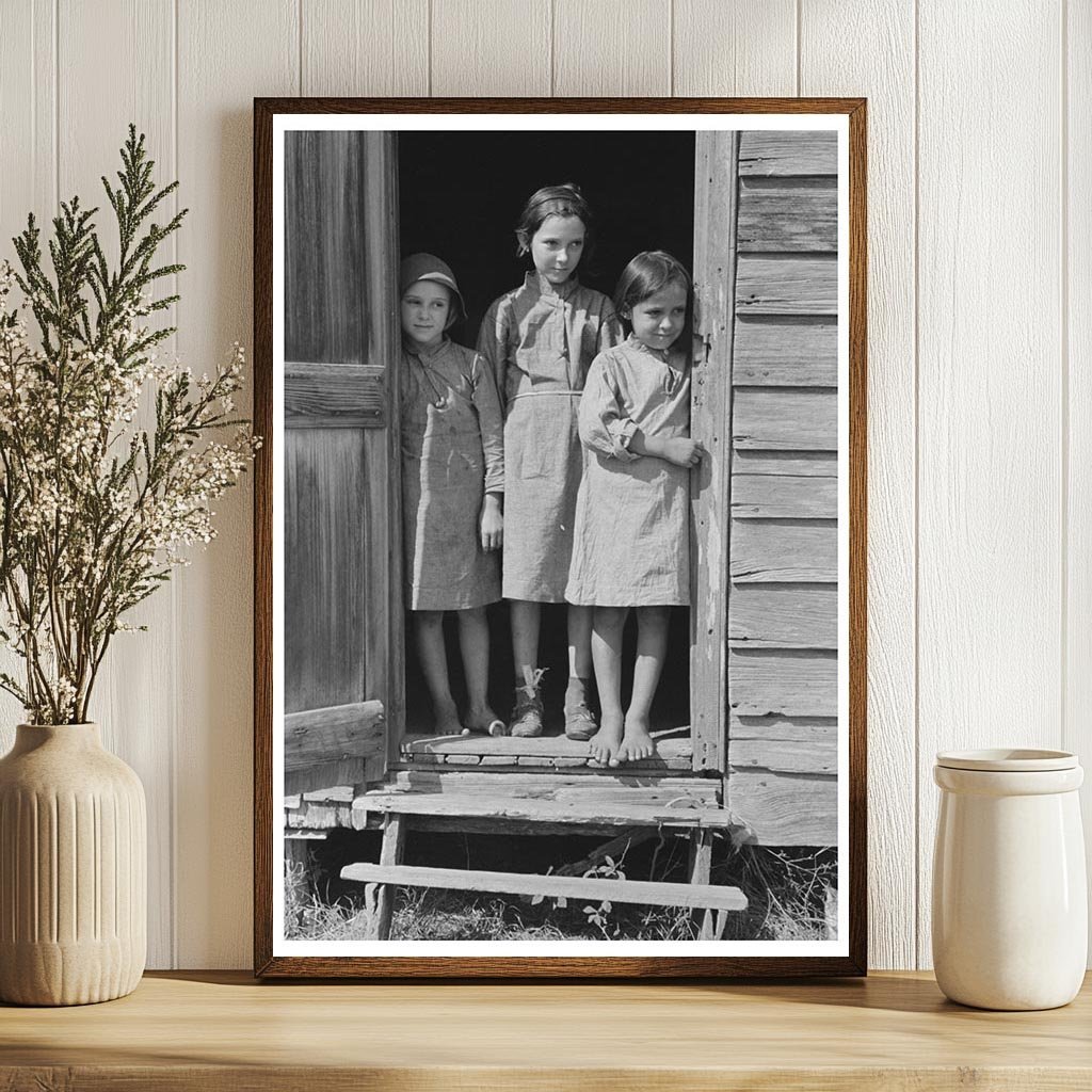 Children at Home in Rural Louisiana November 1938 - Available at KNOWOL