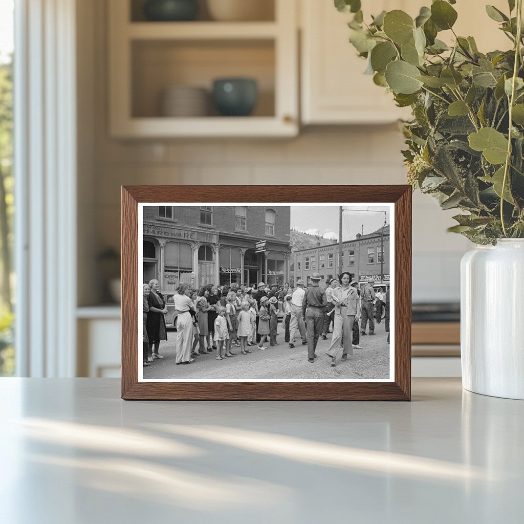 Children at Labor Day Parade in Silverton Colorado 1940 - Available at KNOWOL