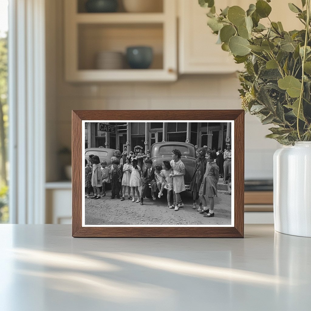 Children at Labor Day Parade Silverton Colorado 1940 - Available at KNOWOL