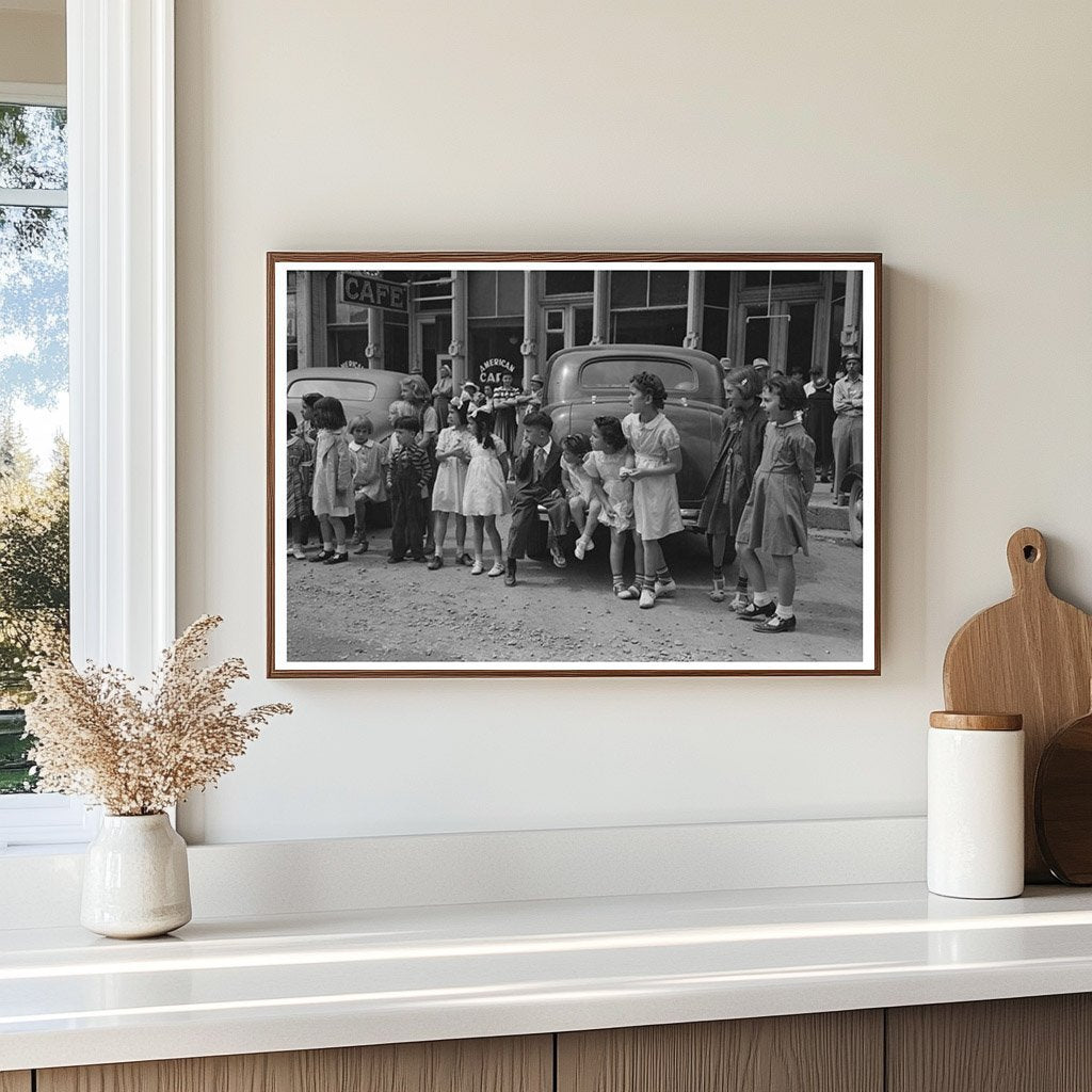 Children at Labor Day Parade Silverton Colorado 1940 - Available at KNOWOL