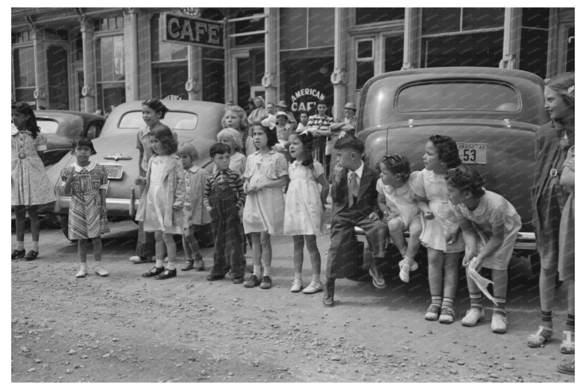Children at Silverton Labor Day Parade September 1940 - Available at KNOWOL