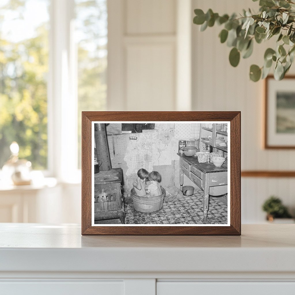 Children Bathing in Oklahoma City Community Camp 1939 - Available at KNOWOL