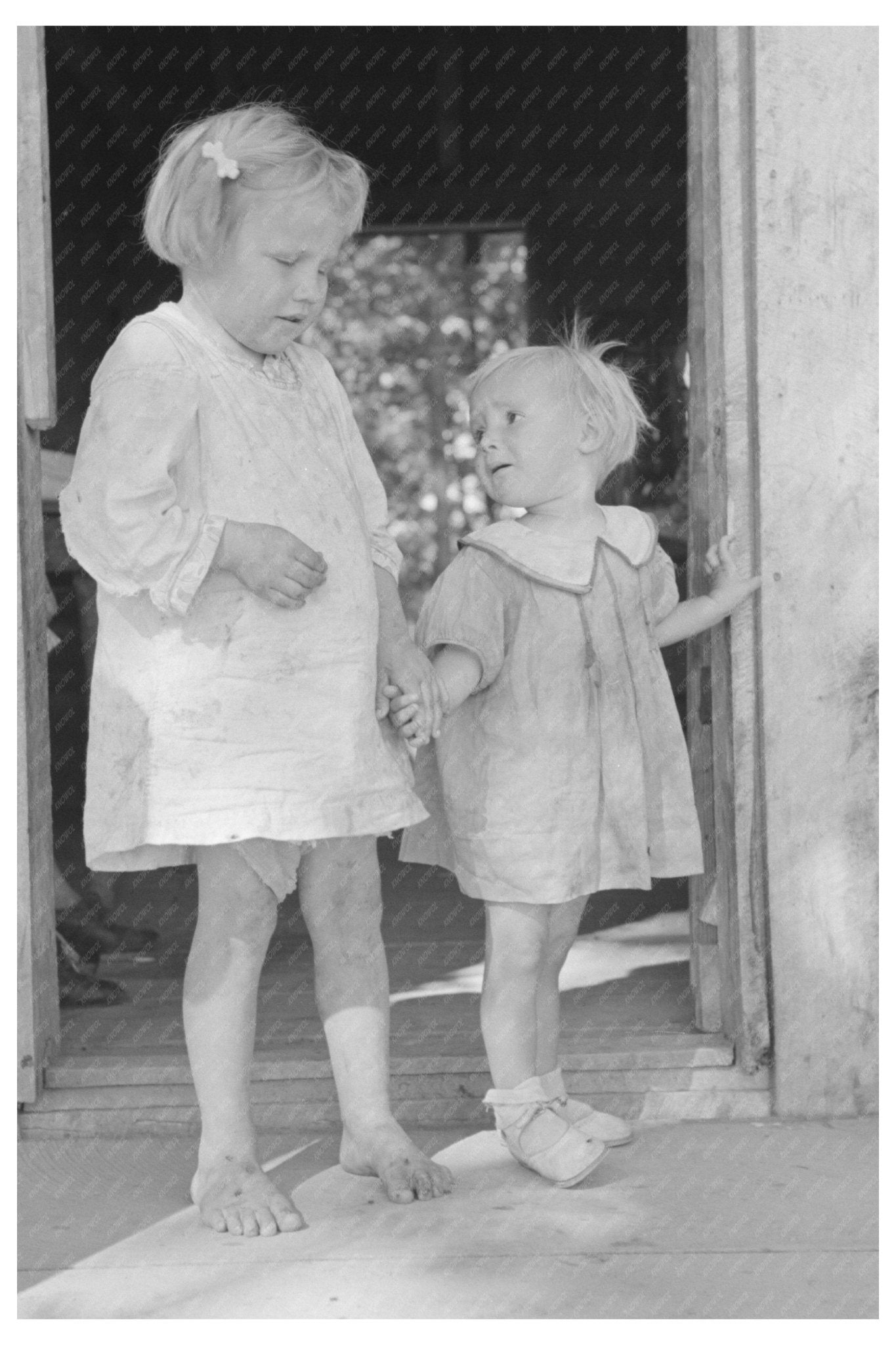 Children of a Sharecropper in Missouri 1938 - Available at KNOWOL