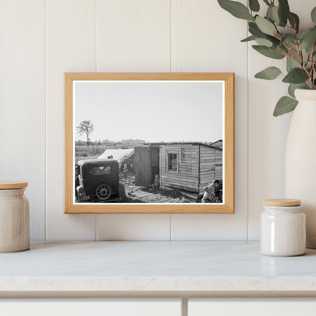 Children of Bean Pickers Camp Oregon 1939 Vintage Photo - Available at KNOWOL