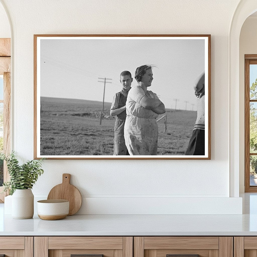 Children of Floyd Peaches Williston North Dakota 1937 - Available at KNOWOL