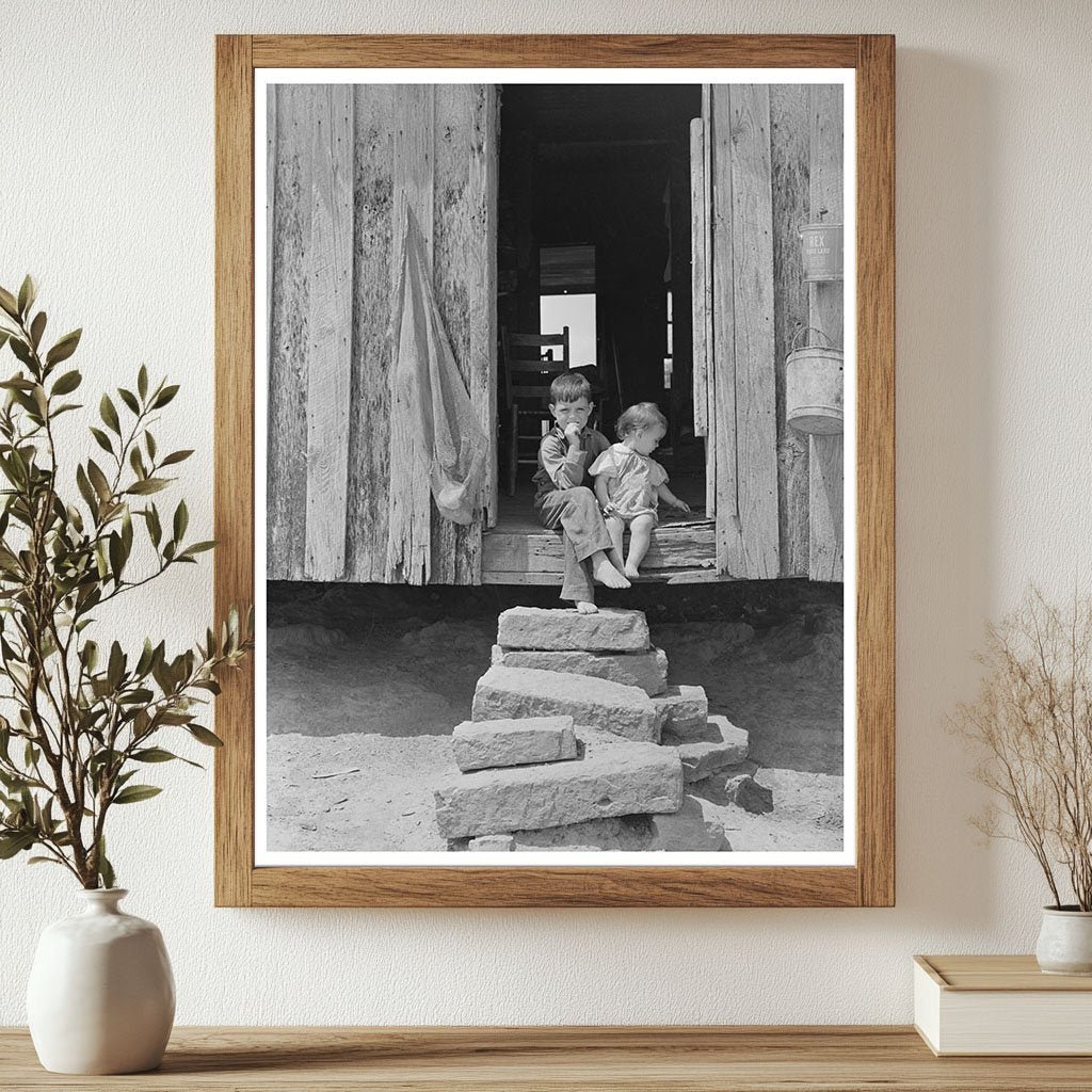 Children of Tenant Farmer in Warner Oklahoma June 1939 - Available at KNOWOL