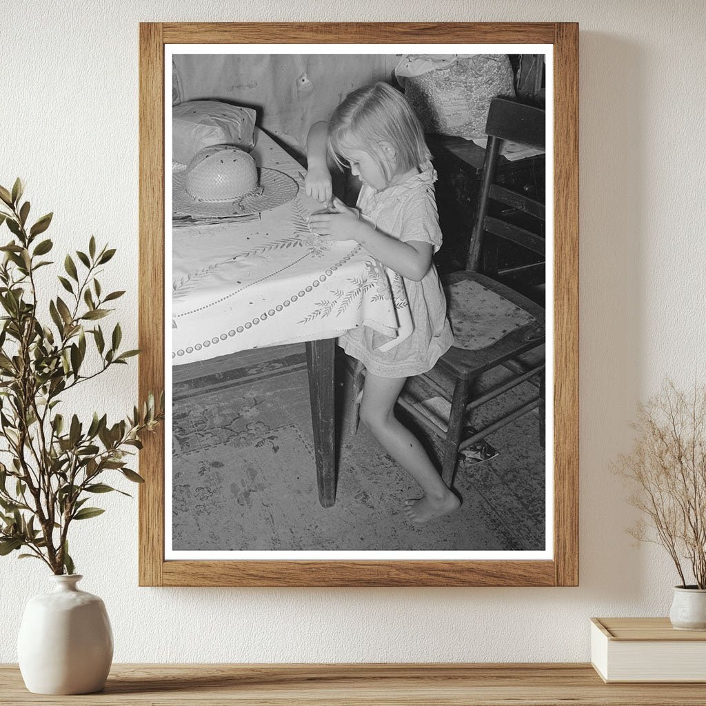 Children of Tenant Farmers in Sallisaw Oklahoma 1939 - Available at KNOWOL