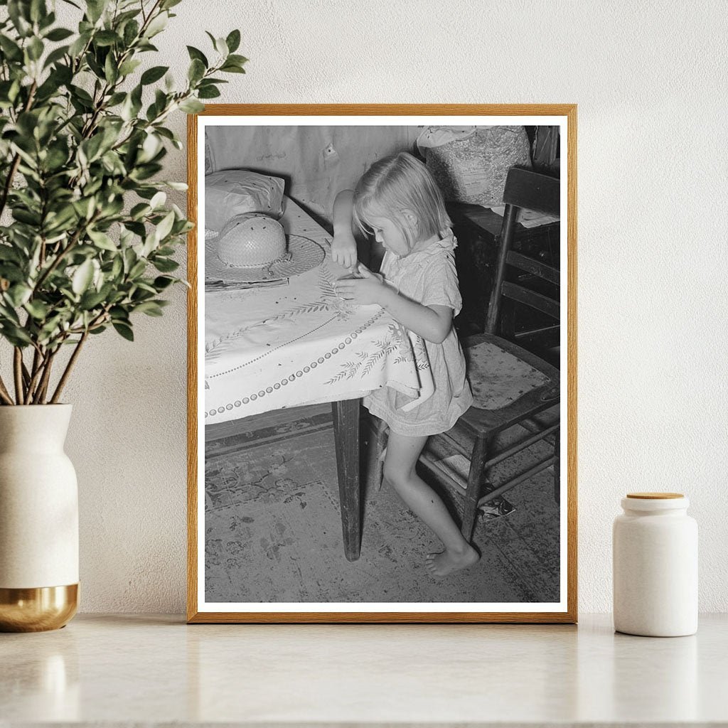 Children of Tenant Farmers in Sallisaw Oklahoma 1939 - Available at KNOWOL