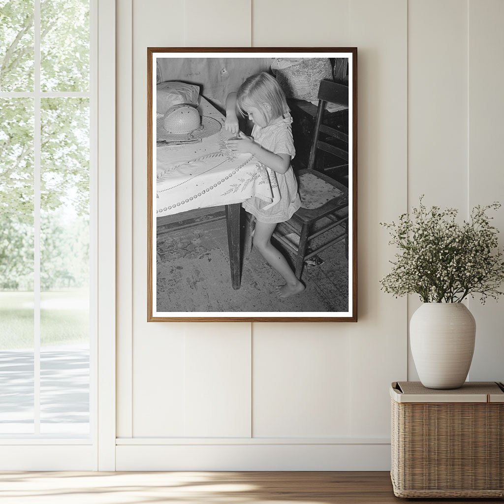 Children of Tenant Farmers in Sallisaw Oklahoma 1939 - Available at KNOWOL