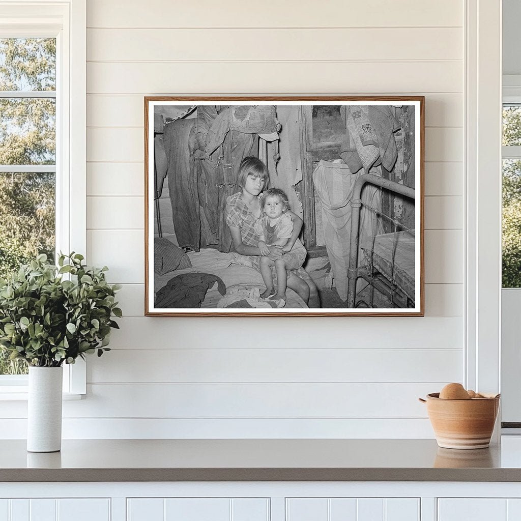 Children of Tenant Farmers McIntosh County Oklahoma 1939 - Available at KNOWOL