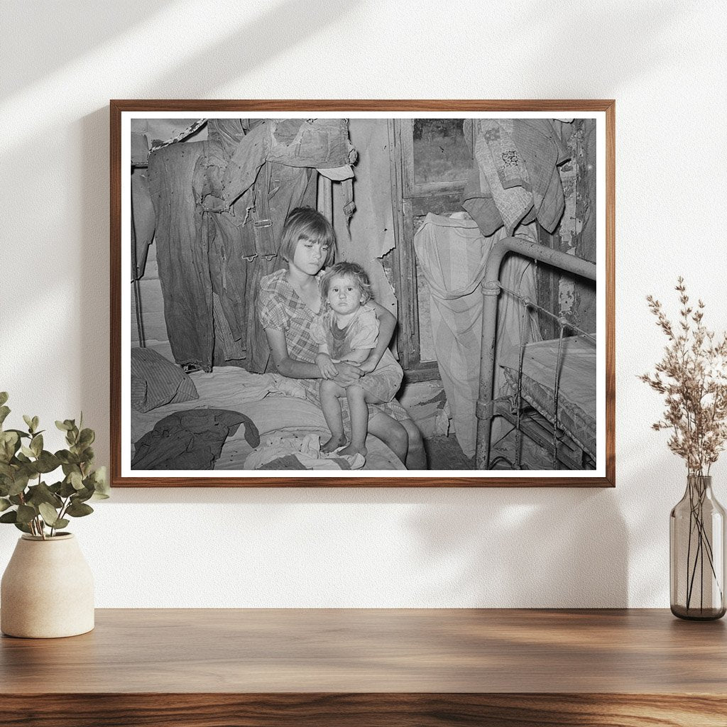 Children of Tenant Farmers McIntosh County Oklahoma 1939 - Available at KNOWOL