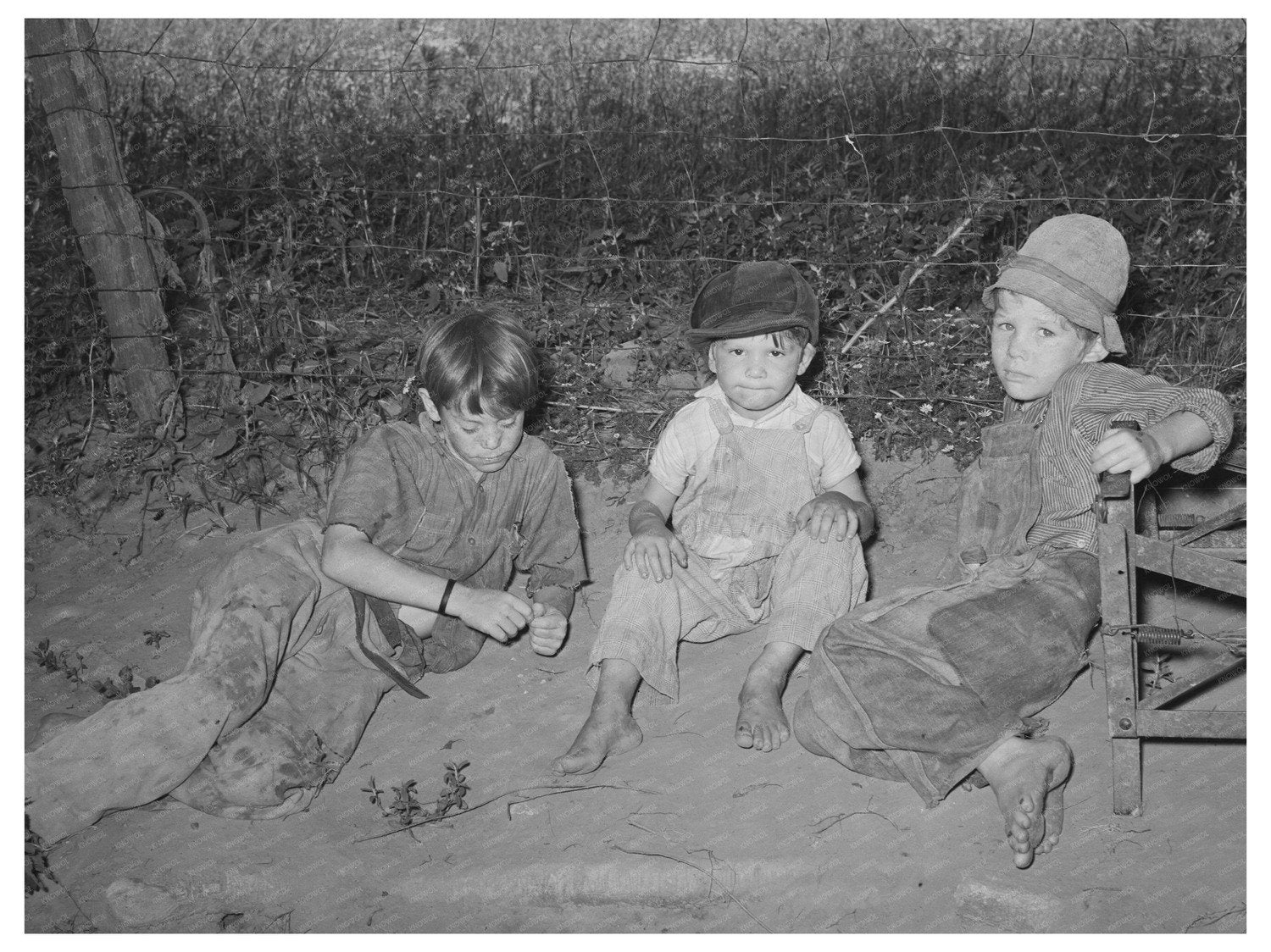 Children of WPA Workers in Oklahoma June 1939 - Available at KNOWOL