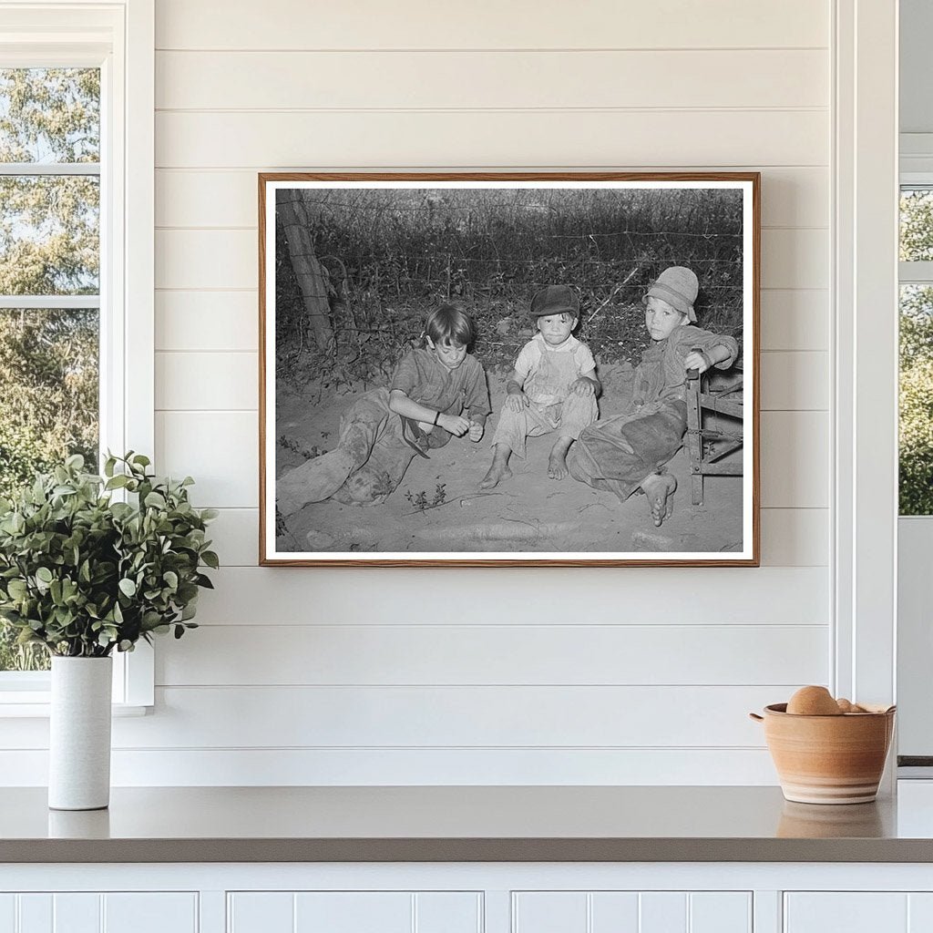 Children of WPA Workers in Oklahoma June 1939 - Available at KNOWOL