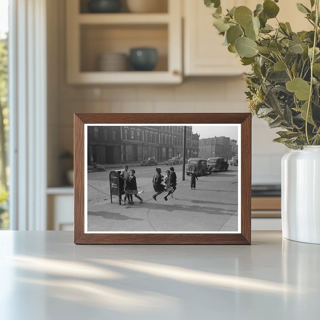 Children on South Side Chicago April 1941 Vintage Photo - Available at KNOWOL