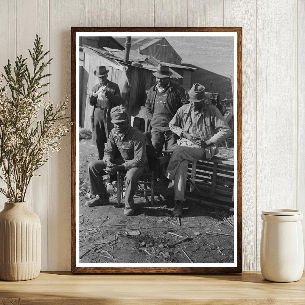 Children Playing Marbles in Eufaula Oklahoma February 1940 - Available at KNOWOL