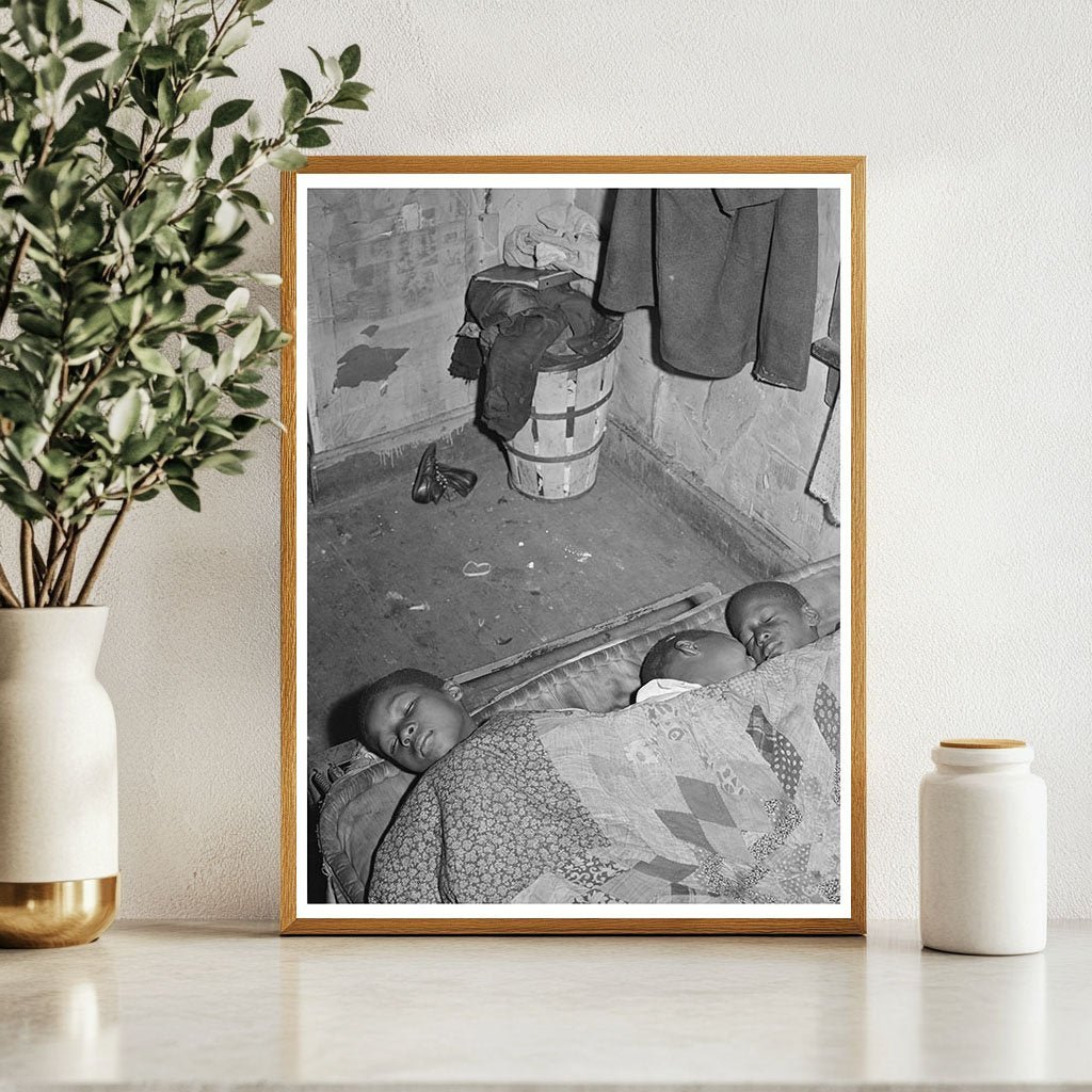 Children Sleeping in Southside Chicago April 1941 - Available at KNOWOL