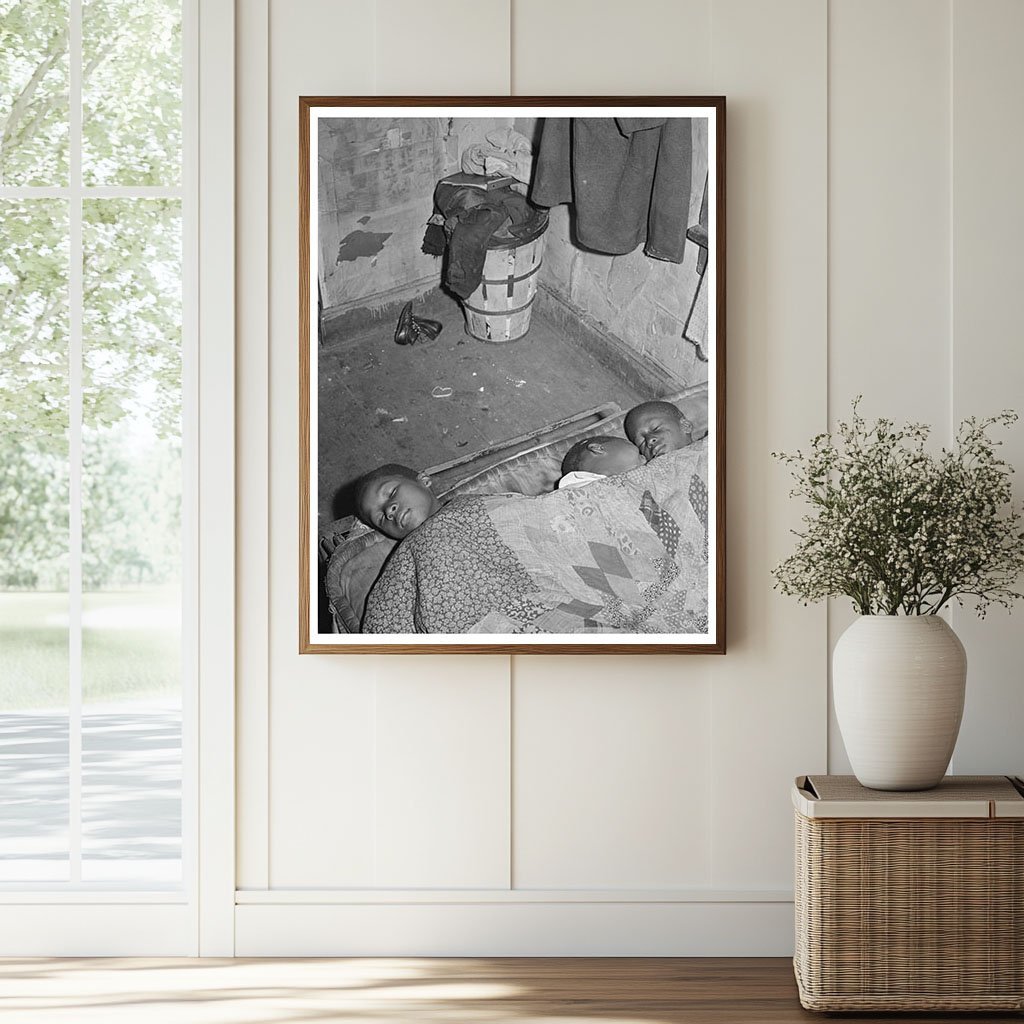 Children Sleeping in Southside Chicago April 1941 - Available at KNOWOL