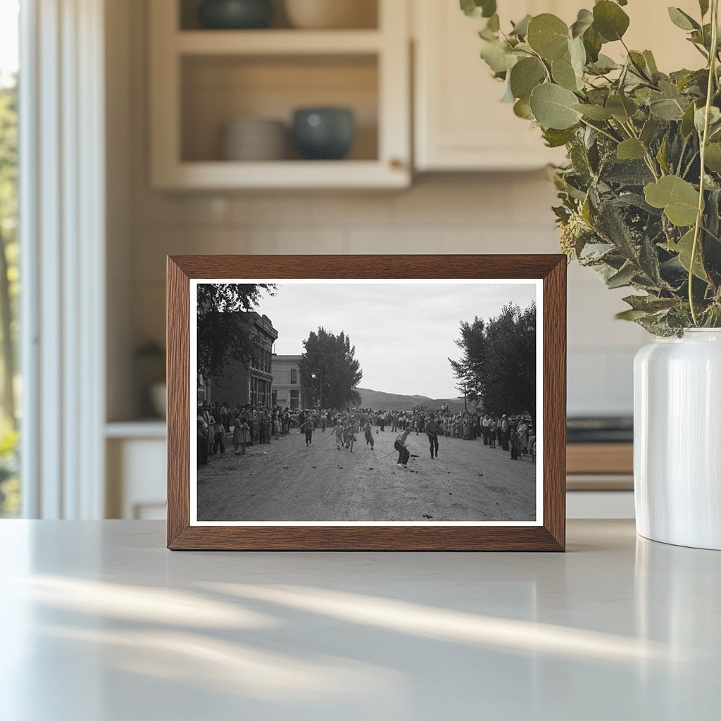 Childrens Potato Race at Labor Day Celebration 1944 - Available at KNOWOL