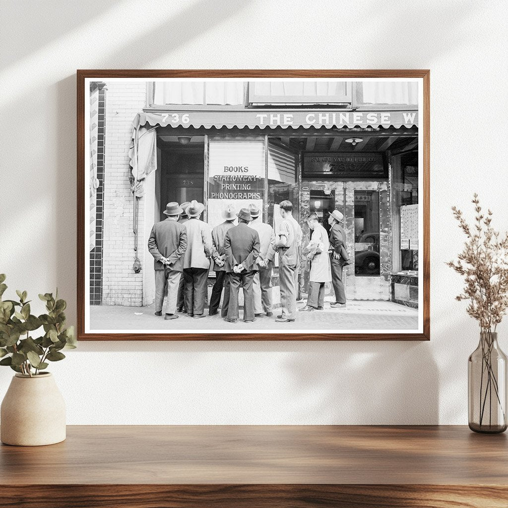 Chinatown San Francisco November 1938 Vintage Photograph - Available at KNOWOL