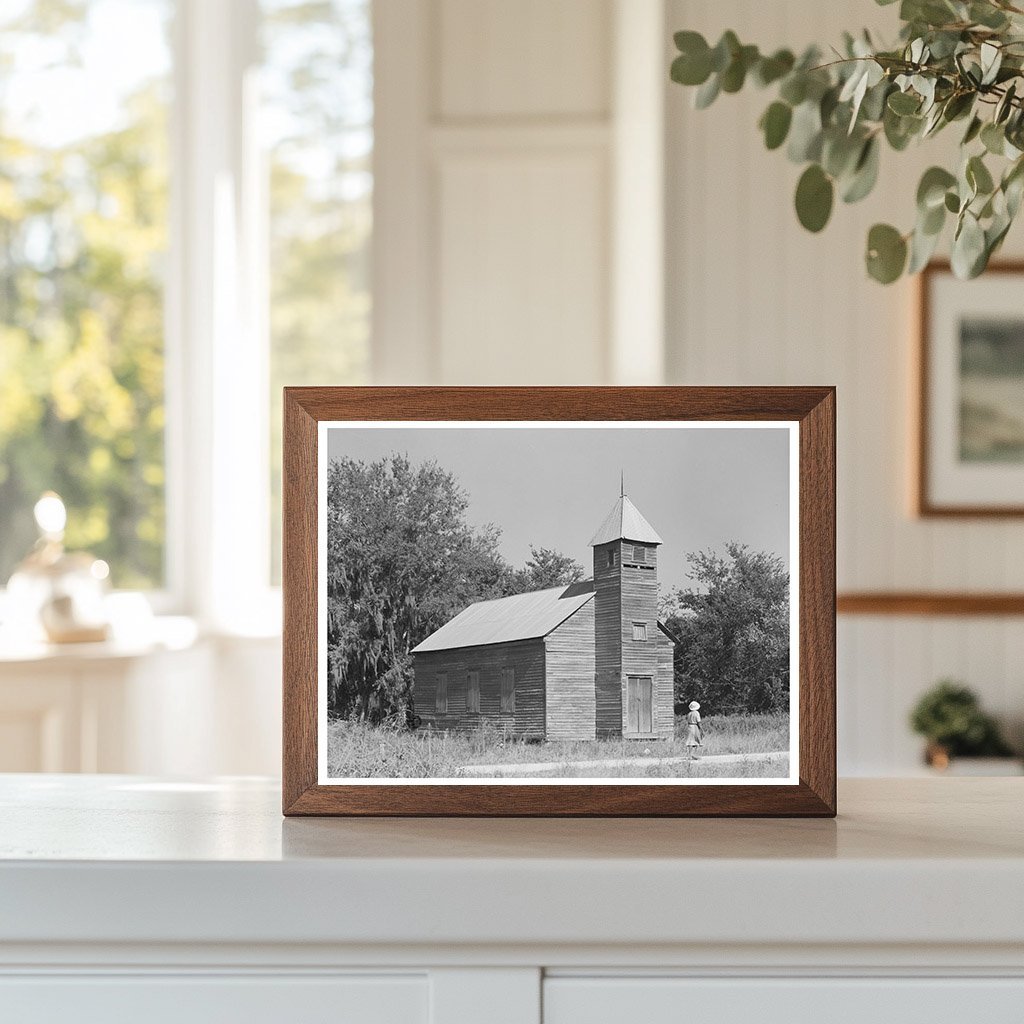 Church in Paradis Louisiana September 1938 Vintage Photo - Available at KNOWOL
