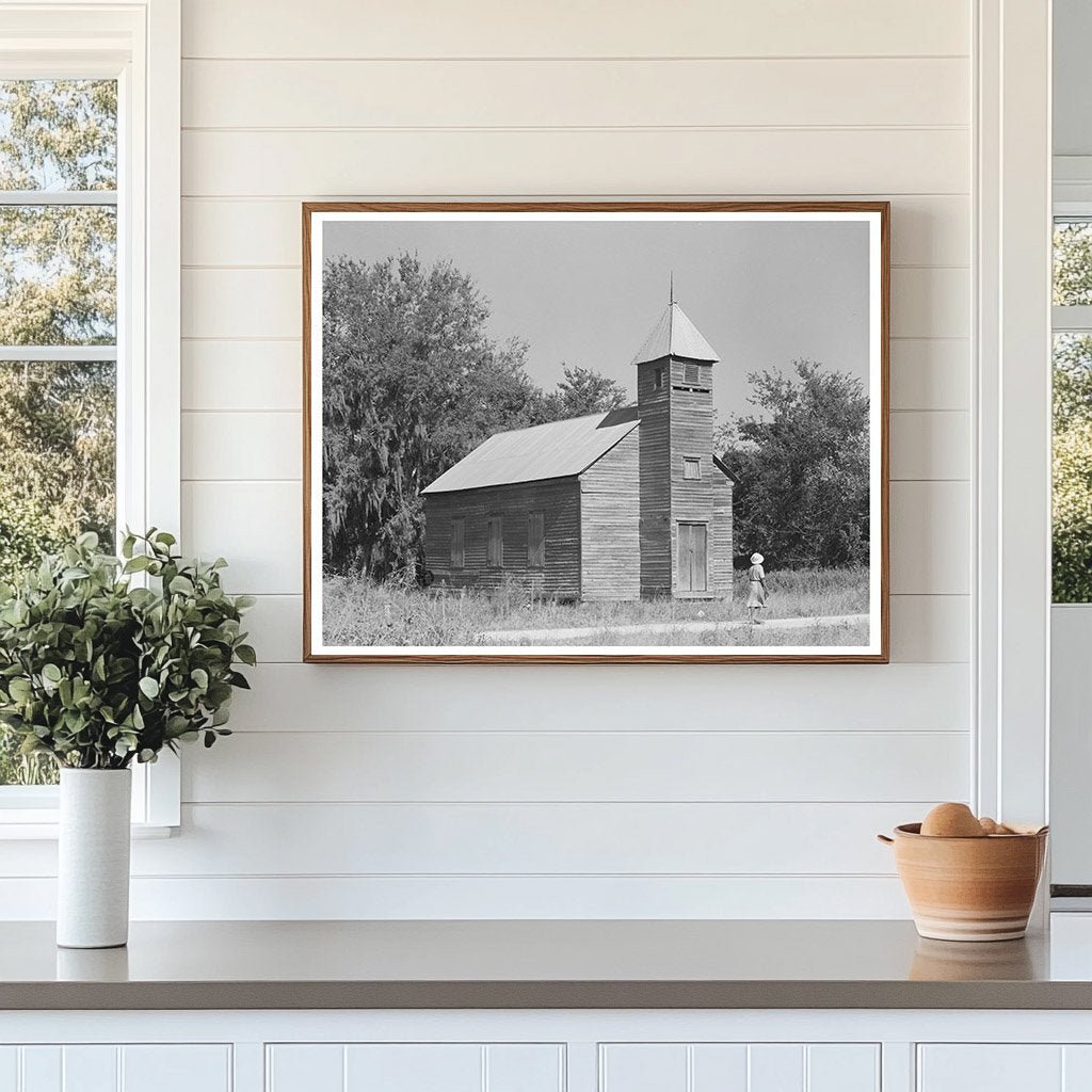 Church in Paradis Louisiana September 1938 Vintage Photo - Available at KNOWOL