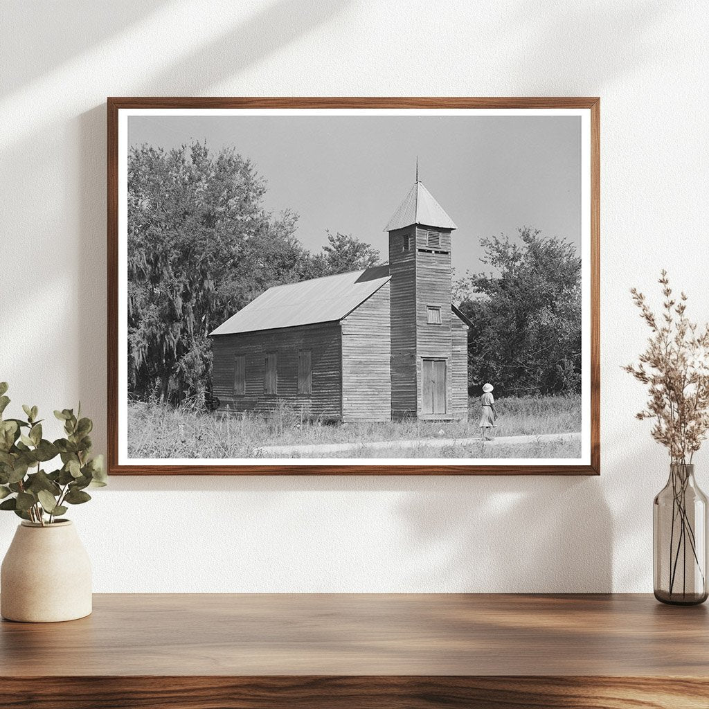 Church in Paradis Louisiana September 1938 Vintage Photo - Available at KNOWOL